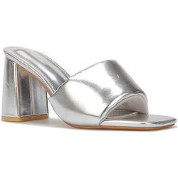 Tongs La Modeuse Tongs, mules pour femme - Argent&eacute; - Argent&eacute;