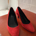 Chaussures &agrave; talons femme sur Grenoble : Chaussures escarpins Maison Minelli Escarpins rouges