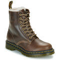 Sports d'hiver sur Grenoble : Boots Dr. Martens 1460 SERENA DARK KAKHI ORLEANS