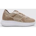 Baskets femme sur Grenoble : Baskets basses La Strada 2302352 Dor&eacute;