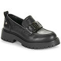 Chaussures plates femme sur Grenoble : Mocassins Xti 143291-BLACK