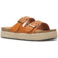 Tongs La Modeuse Tongs, mules pour femme - Camel -