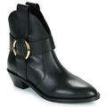 Boots See by Chlo&eacute; NEW RING LINE Noir