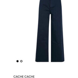 Jeans flare / larges Cache Cache Jean wide leg taille haute neuf