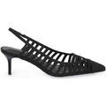 Chaussures &agrave; talons femme sur Grenoble : Chaussures escarpins Laura Biagiotti GLITTER BLACK