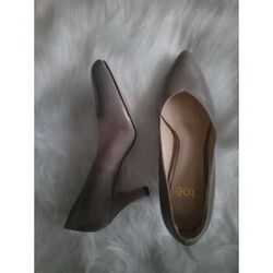 Chaussures escarpins No&euml; Escarpins en cuir Gris