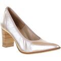 Chaussures &agrave; talons femme sur Grenoble : Chaussures escarpins Qootum 14160 Dor&eacute;