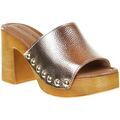 Mules femme sur Grenoble : Mules Sandro Rosi 8508 Dor&eacute;