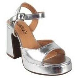 Chaussures Isteria sandale argent&eacute;e pour femme 24048 Argent&eacute;