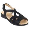 Chaussures Duendy Pieds d&eacute;licats dame 3773 noir Noir