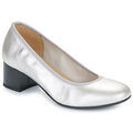 Chaussures &agrave; talons femme sur Grenoble : Chaussures escarpins Otess / Zo&iuml; JOANA Argent&eacute;