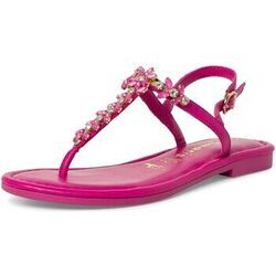Tongs Tamaris Femme Chaussures, Tong, Cuir douce, Plat - 28124F