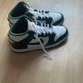 Baskets montantes Nike Basket nike dunk hight r&eacute;tro Vert