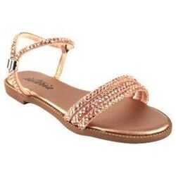 Chaussures Isteria 24116 sandale saumon pour femme Dor&eacute;