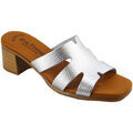 Mules Eva Frutos 3423 Argent&eacute;