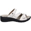 Tongs Westland PANTOUFLE ANNECY-04 CUIR BLANC