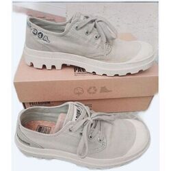 Baskets basses Palladium Palladium couleur eucalyptus