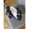 Mules Massimo Dutti mules noires Mules femme sur Grenoble : Mules Massimo Dutti mules noires