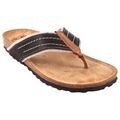 Chaussures Interbios Sandale homme INTER BIOS 9521 marron
