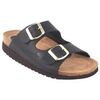 Chaussures Interbios sandale noire pour femme INTER BIOS 7206 mm