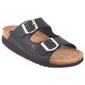 Chaussures Interbios sandale noire pour femme INTER BIOS 7206 mm