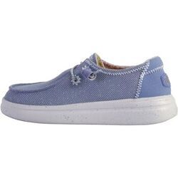 Mocassins HEYDUDE Moccassin &agrave; Lacets Wendy Rise Stretch Violet