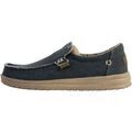 Mocassins HEYDUDE Moccassin &agrave; Enfiler Mikka Braided Bleu