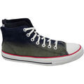 Baskets Converse Reconditionn&eacute; Chuck zip - Bleu