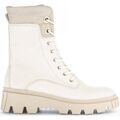 Bottines Gabor Bottines en cuir &agrave; talon d&eacute;croch&eacute; Blanc