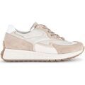 Baskets Gabor Sneakers en textile &agrave; talon plat Beige