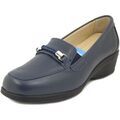 Mocassins Stile Di Vita Femme Chaussures, Mocassin, Cuir, Semelle Amovible-9143BL