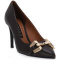 Chaussures &agrave; talons femme sur Grenoble : Chaussures escarpins Albano BIK MORO VITELLO TACCO 70