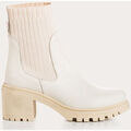 Bottines Reqin's - Bottines DITA Cuir Grain&eacute; Blanc Blanc