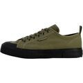 Baskets basses Superga Basket &agrave; Lacet Stripe Webbing Vert