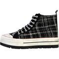 Baskets montantes Desigual Basket Montante &agrave; Lacets Crush BN Noir Grenoble