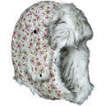 Bonnet Chapeau-Tendance Chapka fleurie