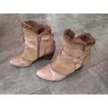 Bottines Hispanitas Bottines fourr&eacute;es Marron