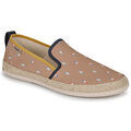 Chaussures d&eacute;contract&eacute;es homme sur Grenoble : Espadrilles Bamba By Victoria ANDR&Eacute; EL�STICOS LONA ES Beige