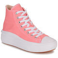 Baskets montantes Converse CHUCK TAYLOR ALL STAR MOVE PLATFORM SEASONAL COLOR-LAWN FLAMINGO
