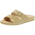 Tongs Kaporal Mules Femme Ref 57081 Or Dor&eacute; Grenoble