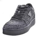 Baskets basses Guess Baskets basses paillet&eacute;es femme ref 57746 Black Noir Grenoble