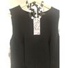 Robe courte La F&eacute;e Marabout&eacute;e Robe noire sans manche Noir