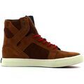 Skate & rollers sur Grenoble : Chaussures de Skate Supra KIDS SKYTOP monk haute red off white