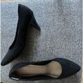 Chaussures escarpins Tamaris Escarpins Tamaris noirs en daim