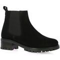 Boots So Send Boots cuir velours