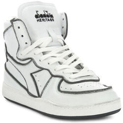 Baskets Diadora HERITAGE Mi Basket Frame Used | Blanc