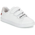 Baskets basses Bons baisers de Paname EDITH AMOUR BLANC NOIR