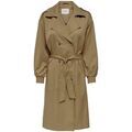 Manteau Only Raincoat Sepia - Tigers Eye