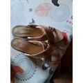 Mules Spot on Chaussures femme d &eacute;t&eacute; Beige