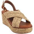 Chaussures Xti Sandales dor&eacute;es pour femmes 141064 Marron